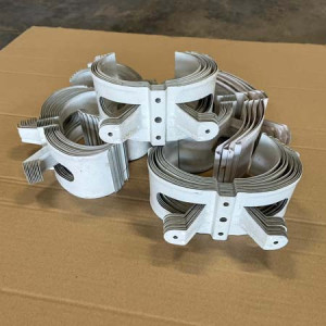 Bratara burlan 80 mm alb wtb