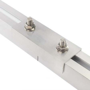 Element prelungire șină aluminiu 40x40