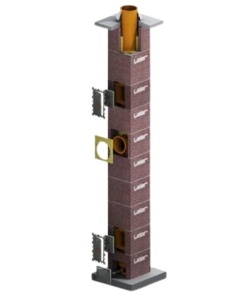 Coș de Fum Izolat Leier Smart Diametru Ø160 mm
