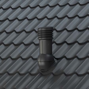 Diagramă cote și dimensiuni coș ventilație Wirplast EVO Ø150 H490