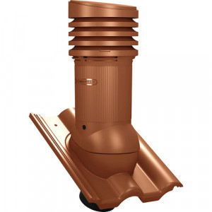 Coș ventilatie țiglă Alpina EVO Ø 150 mm cărămiziu