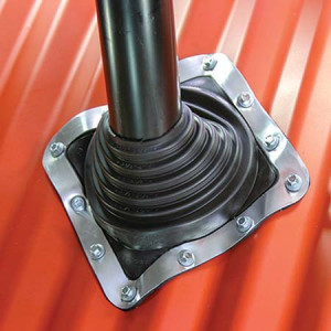 Manson cauciuc EPDM negru MF3 pentru strapungeri acoperis