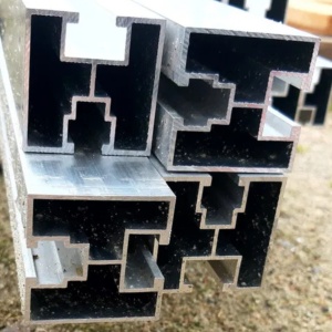 Profil aluminiu 40x40 mm pentru panouri fotovoltaice – șină de montaj - Img 5