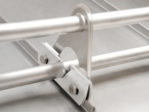 Set Parazăpadă Aluminiu 2m cu 2 Cilindri pentru Tablă Fălțuită și Click (Retro Panel) – Protecție Dublă
