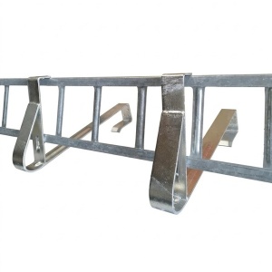 Set Parazăpadă Tip Grilaj ZINCAT 3m cu 4 Suporți de Fixare pentru Țiglă Ceramică și Beton
