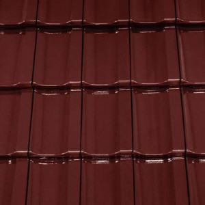Tigla ceramica Cantus rosu vin smaltuit Finesse