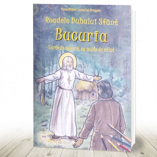 Bucuria Roadele Duhului Sfant Carte de colorat cu multe de aflat (R8-4)