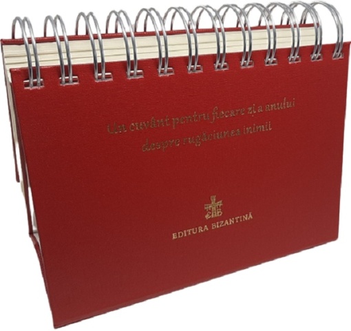 Calendar Un cuvant pentru fiecare zi a anului despre rugaciunea inimii (R16-1)