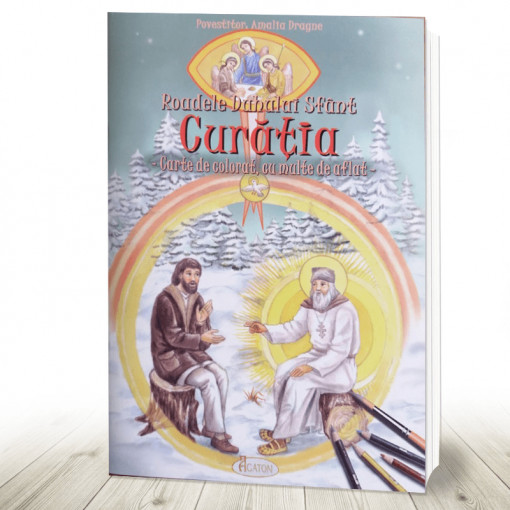 Curatia Roadele Duhului Sfant Carte de colorat cu multe de aflat (R8-4)