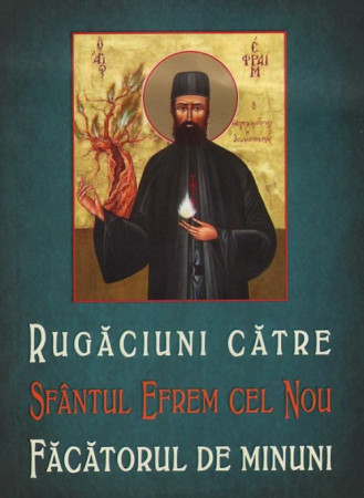 Rugaciuni catre Sfantul Efrem cel Nou facatorul de minuni (R16-7)