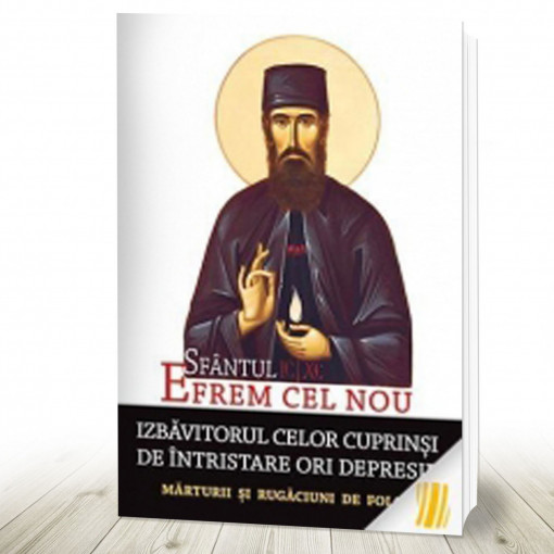 Sfântul Efrem cel Nou - Izbăvitorul celor cuprinși de întristare ori depresie