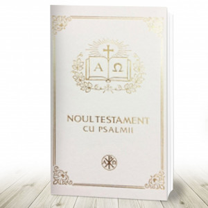 Noul Testament cu Psalmii format mijlociu 053 alb
