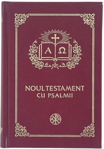Noul Testament cu Psalmii format 053 grena 19 × 13 cm (R15-5)
