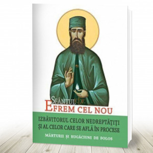 Sfantul Efrem cel Nou - Izbăvitorul celor nedreptățiți și al celor care se află în procese. Mărturii și rugăciuni de folos