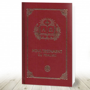 Noul testament cu psalmii alb / grena 0,53 13 x 19 cm (R15-4) - Img 2