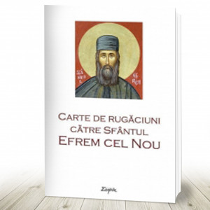 Carte de rugăciuni către Sfântul Efrem cel Nou (R16-5)