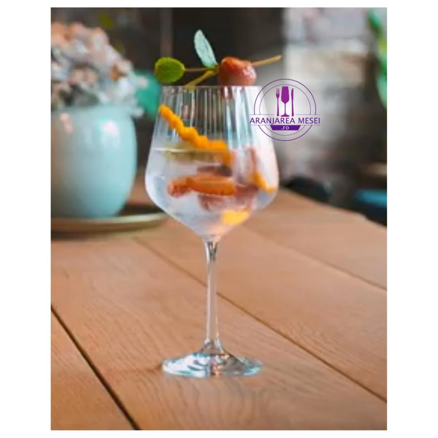 Pahare Sticla Cristalina Nachtmann pentru gin tonic