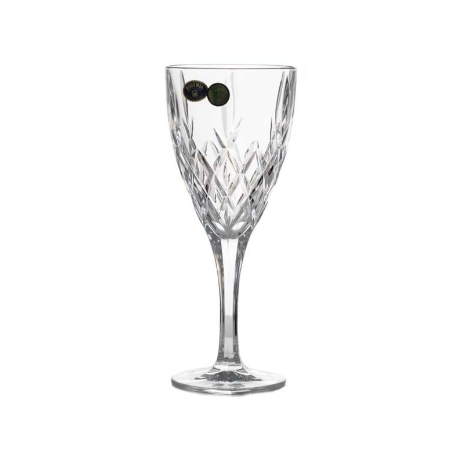 BRIXTON Set 6 pahare cristal Bohemia vin 250 ml - 2 | YEO