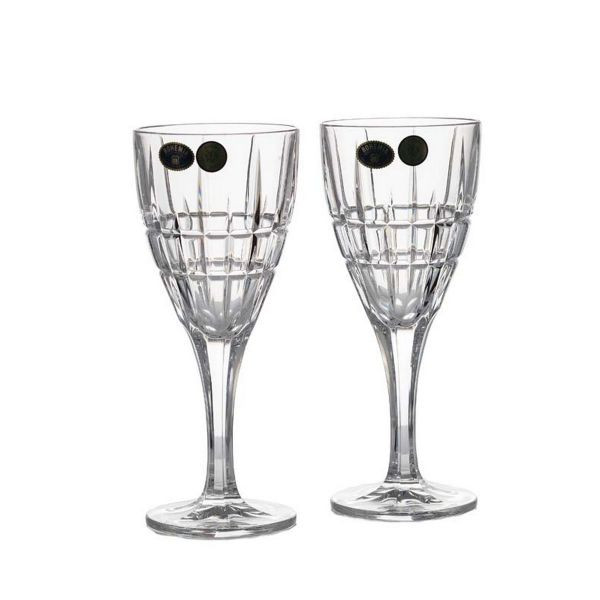 LONDON Set 6 pahare cristal Bohemia vin 320 ml