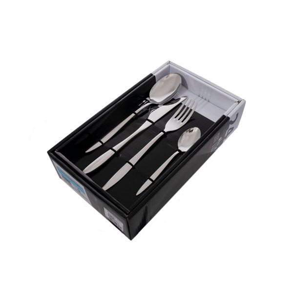 MIA Set tacamuri inox 18/0 - 6 persoane (24 piese)