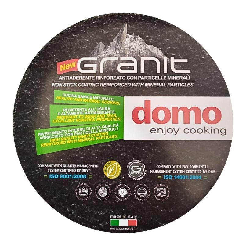 NEW GRANIT Oala cu capac 24 cm - 3 | YEO