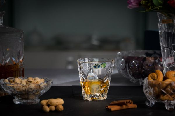 Set 6 pahare cristal Bohemia whisky 270 ml (09305) - 1 | YEO