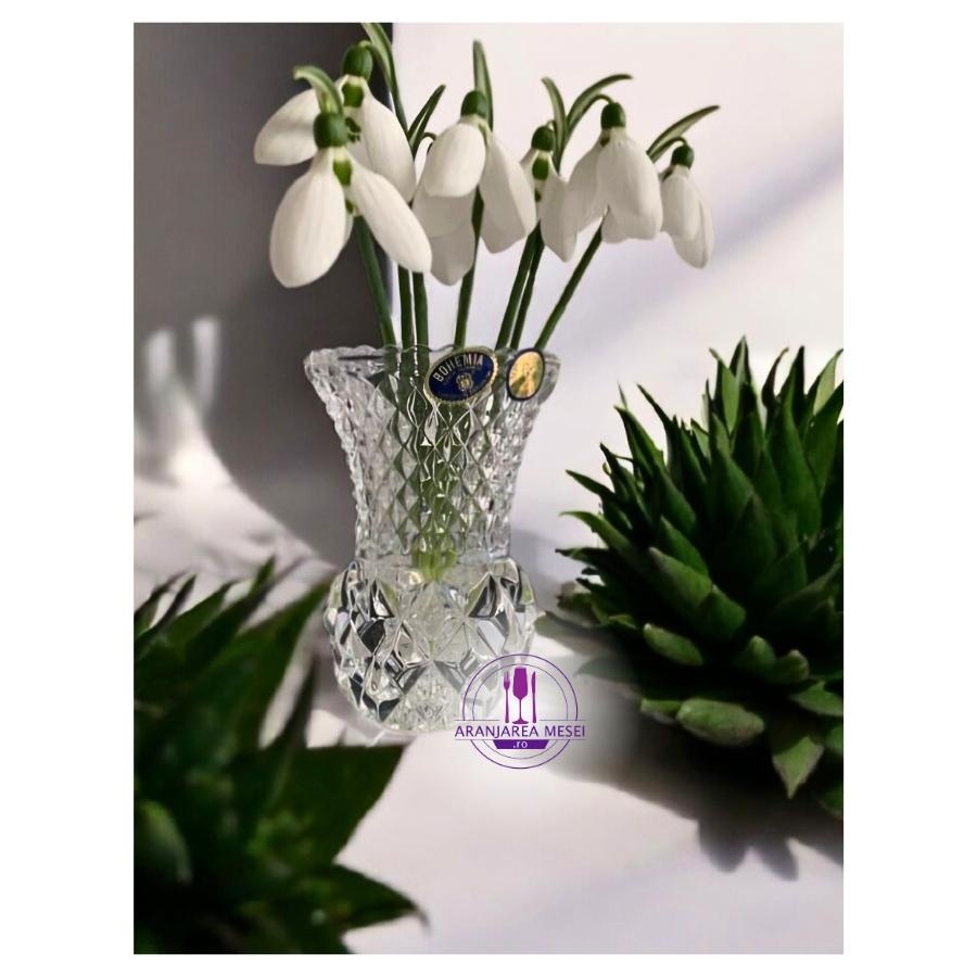 Vaza cristal Bohemia 10 cm (02010)