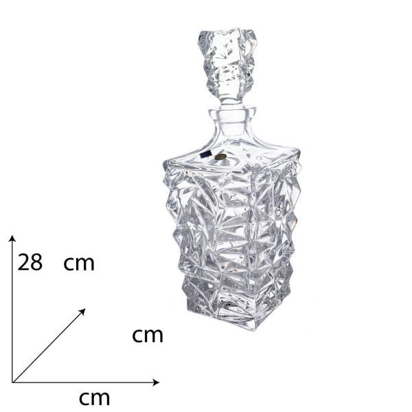 GLACIER Decantor cristal whisky 900 ml - 2 | YEO