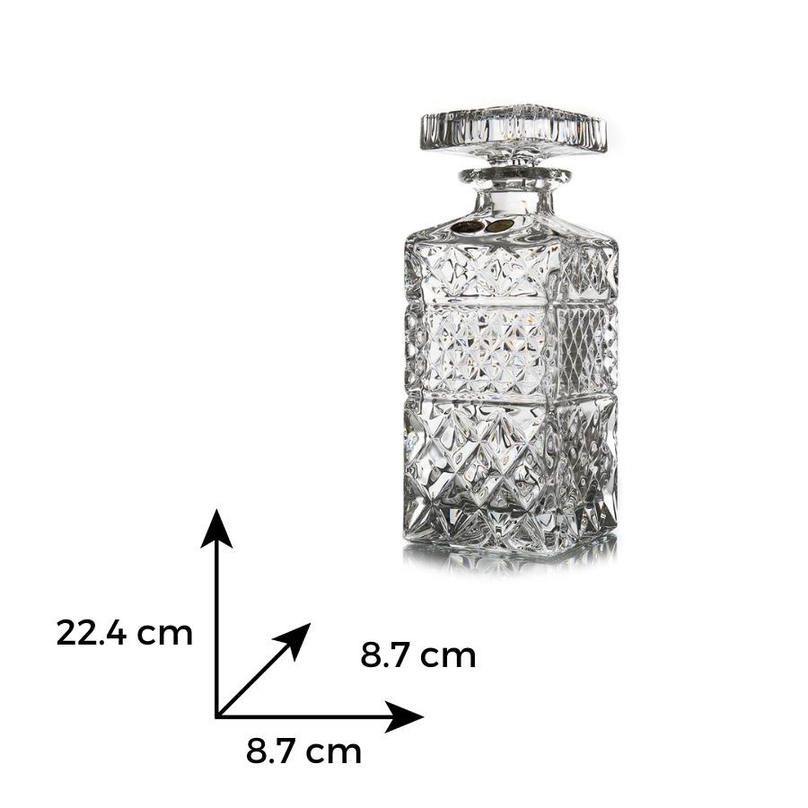 MADISON decantor whisky cristal Bohemia 700 ml - 2 | YEO