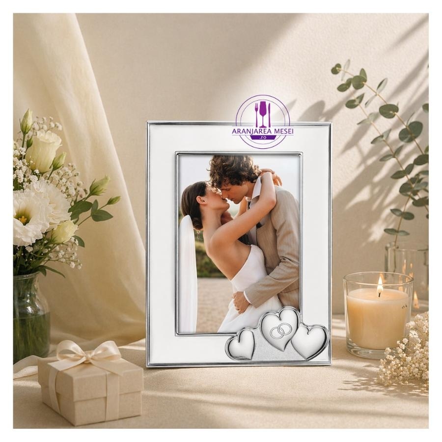 Rama Foto Argint 