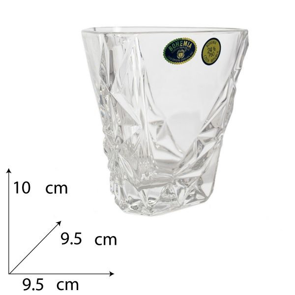 Set 6 pahare cristal Bohemia whisky 270 ml (09305) - 2 | YEO