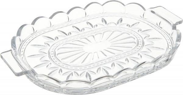 Platou cristal Bohemia 36.5 cm - 1 | YEO
