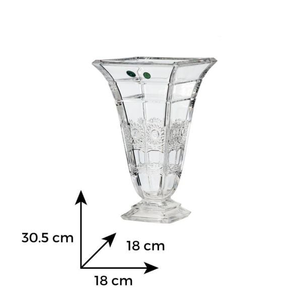 PRINCE Vaza cristal 30.5 cm - 1 | YEO