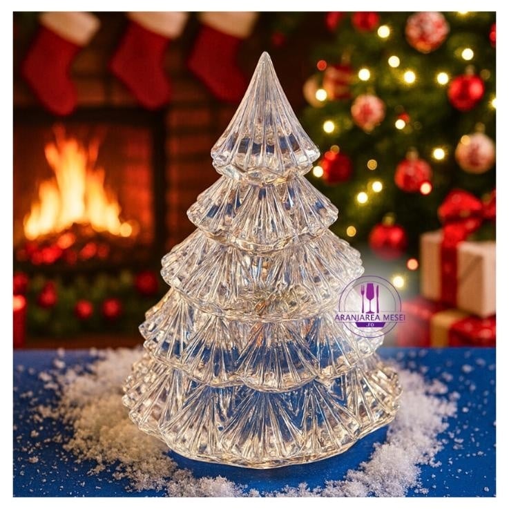 Bomboniera cristal Bohemia decor Brad