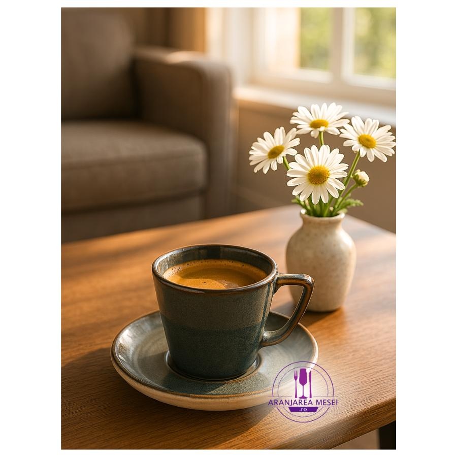 MARMARA Serviciu cafea portelan 6 persoane 95 ml