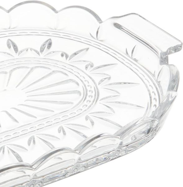 Platou cristal Bohemia 36.5 cm - 2 | YEO