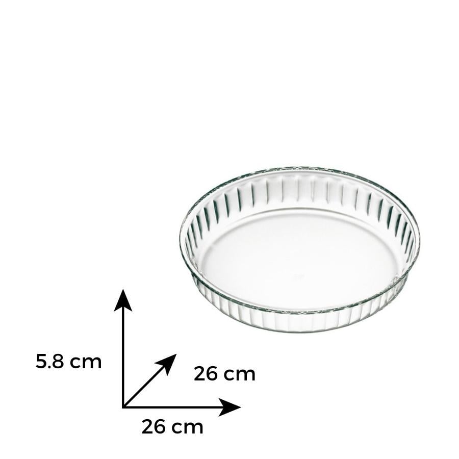 Platou tort sticla termorezistenta - 3 | YEO