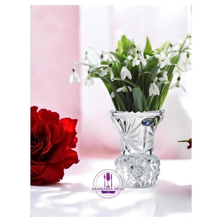 Vaza cristal Bohemia 10 cm (65800)