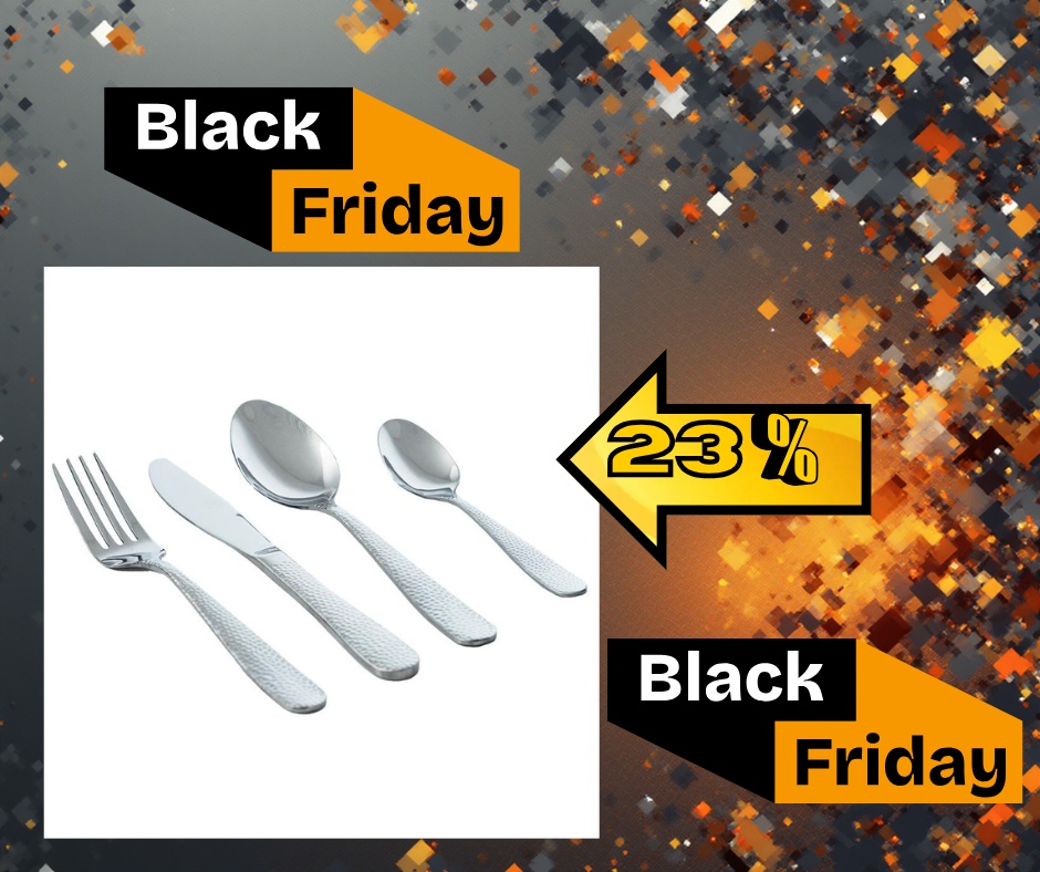 VENUS Set tacamuri inox 18/0 - 4 persoane (16 piese)