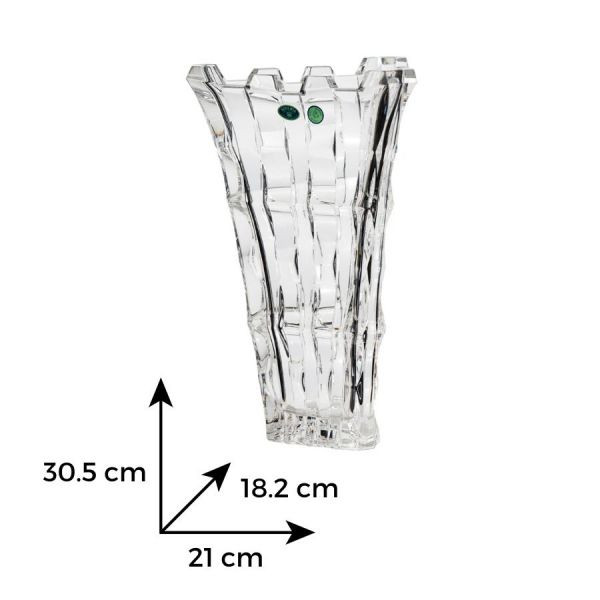 CITADELA Vaza cristal evazata 30.5 cm - 1 | YEO