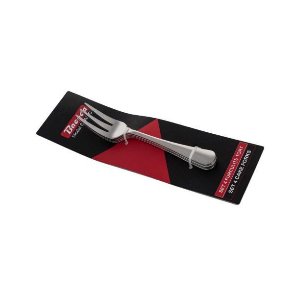 CLASIC Set 4 furculite tort inox 18/0 (BIC 12)