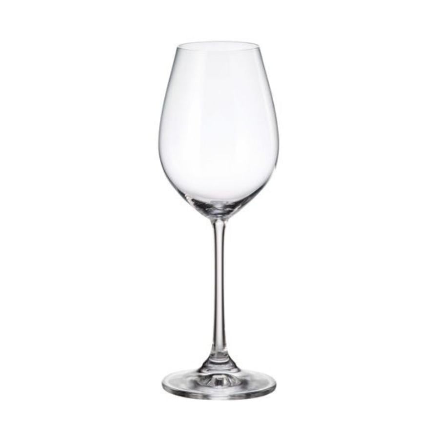 COLUMBA Set 6 pahare sticla cristalina vin alb 400 ml