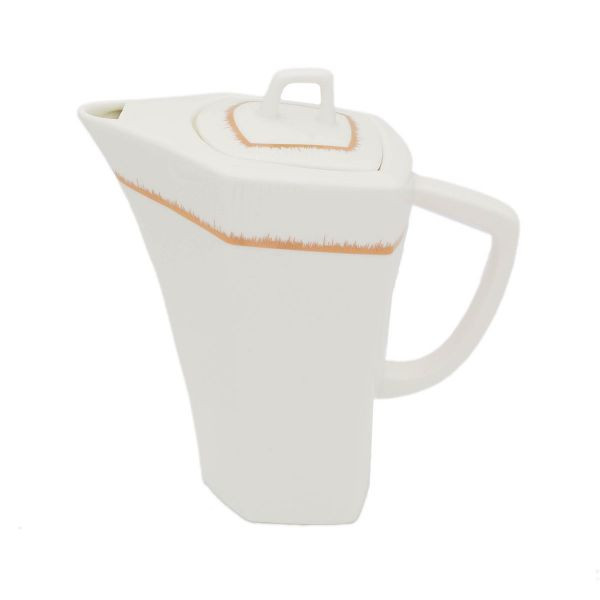 HELIOS Cafetiera cu capac portelan 1200 ml