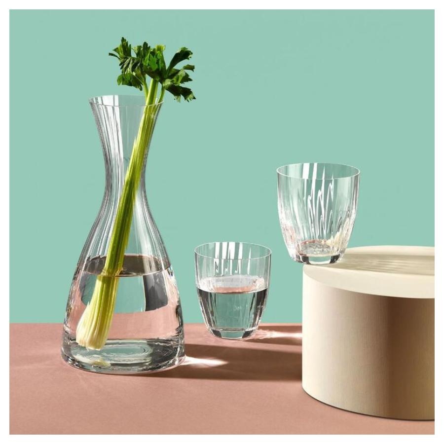 KATE OPTIC Set 2 pahare si decantor sticla cristalina limonada (300 ml + 1200 ml) - 3 | YEO