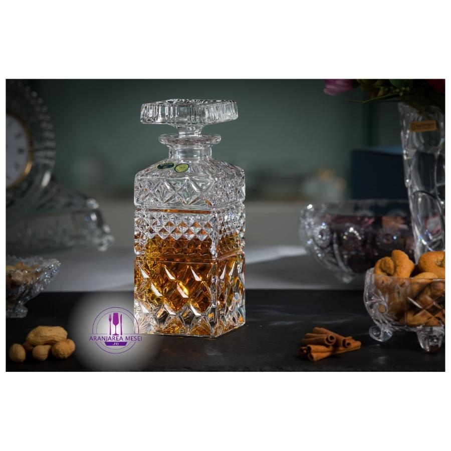 MADISON decantor whisky cristal Bohemia 700 ml