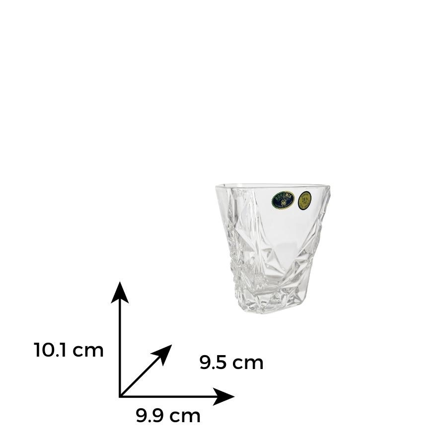 Set 6 pahare cristal Bohemia whisky 270 ml (09305) - 3 | YEO