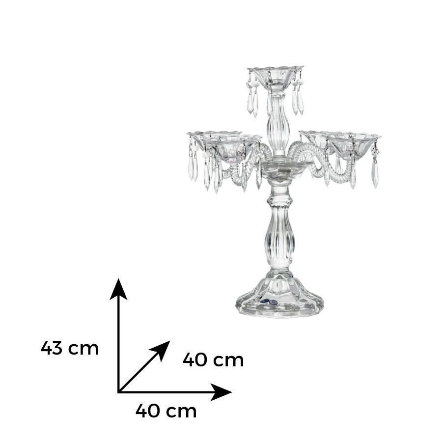 Sfesnic cristal Bohemia 5 brate - 1 | YEO