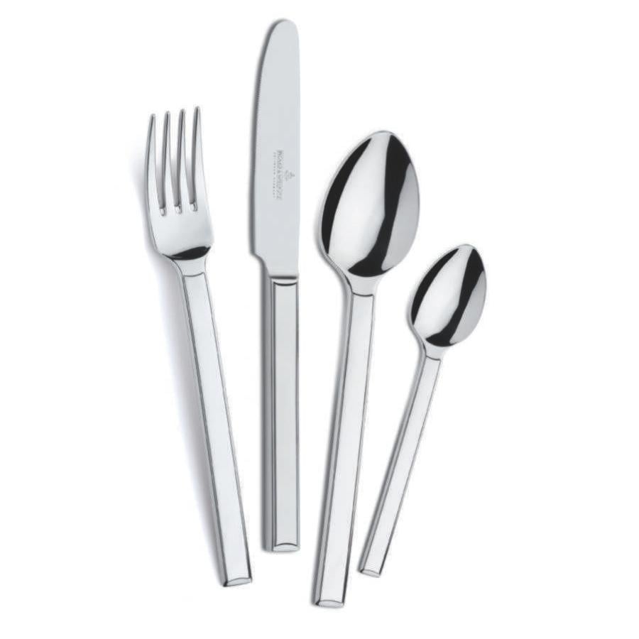 VILLAGO Set tacamuri inox 6 persoane (24 piese)