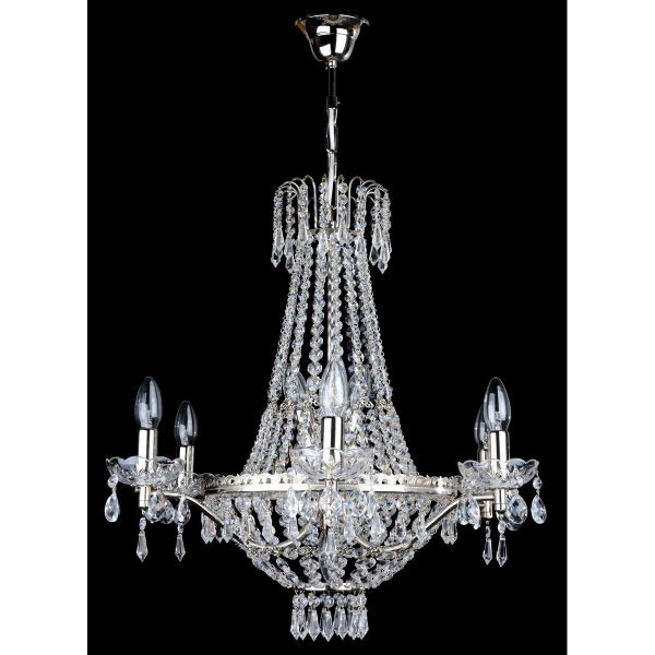 Candelabru cristal 6 brate (5152/6+4/NK)