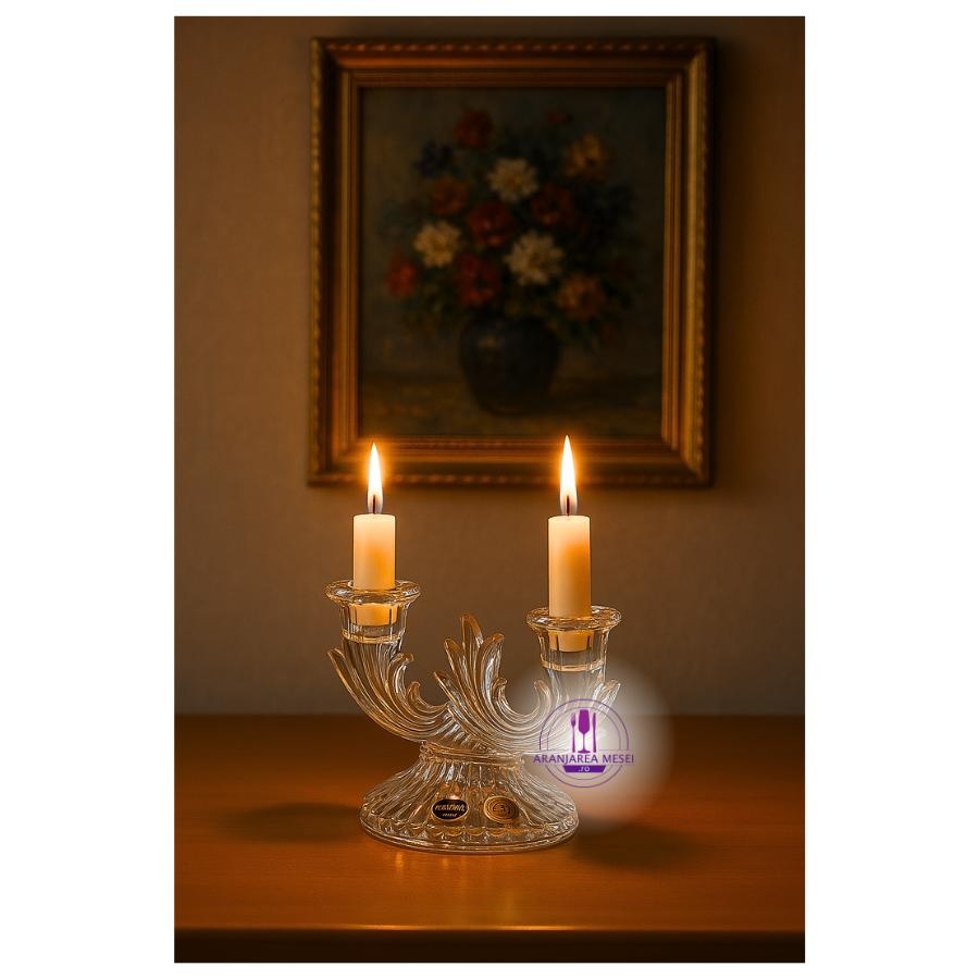 Sfesnic cristal Bohemia 2 brate - 4 | YEO